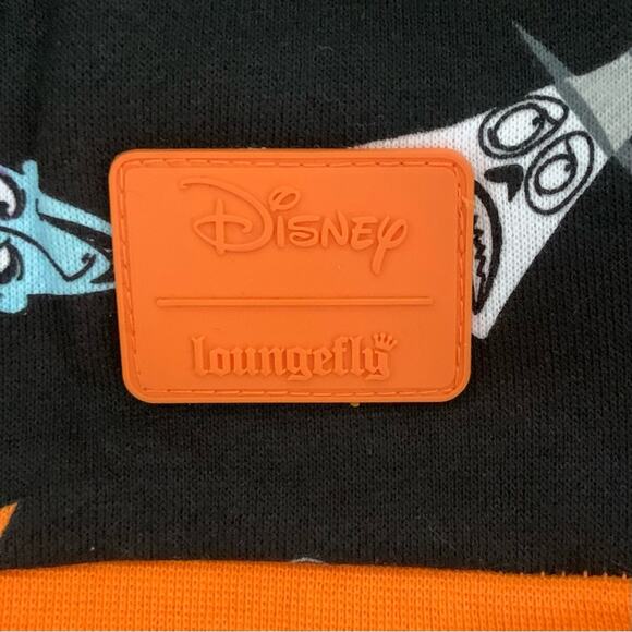 Loungefly Nightmare Before Christmas Hoodie Medium NEW Unisex Sweatshirt Disney - Picture 9 of 13